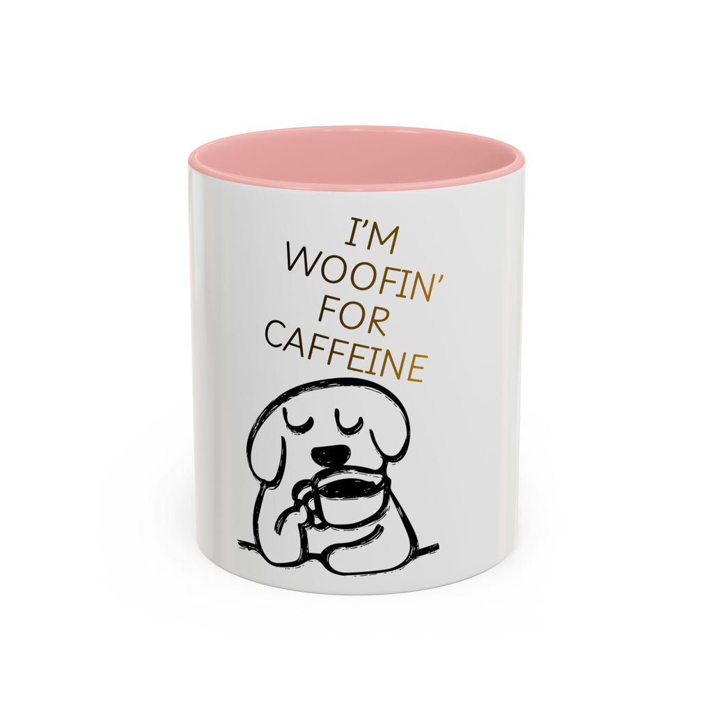 Doggy Coffee Mug — 'Dog Owners Needing Caffeine' 11/15oz Accent Mug