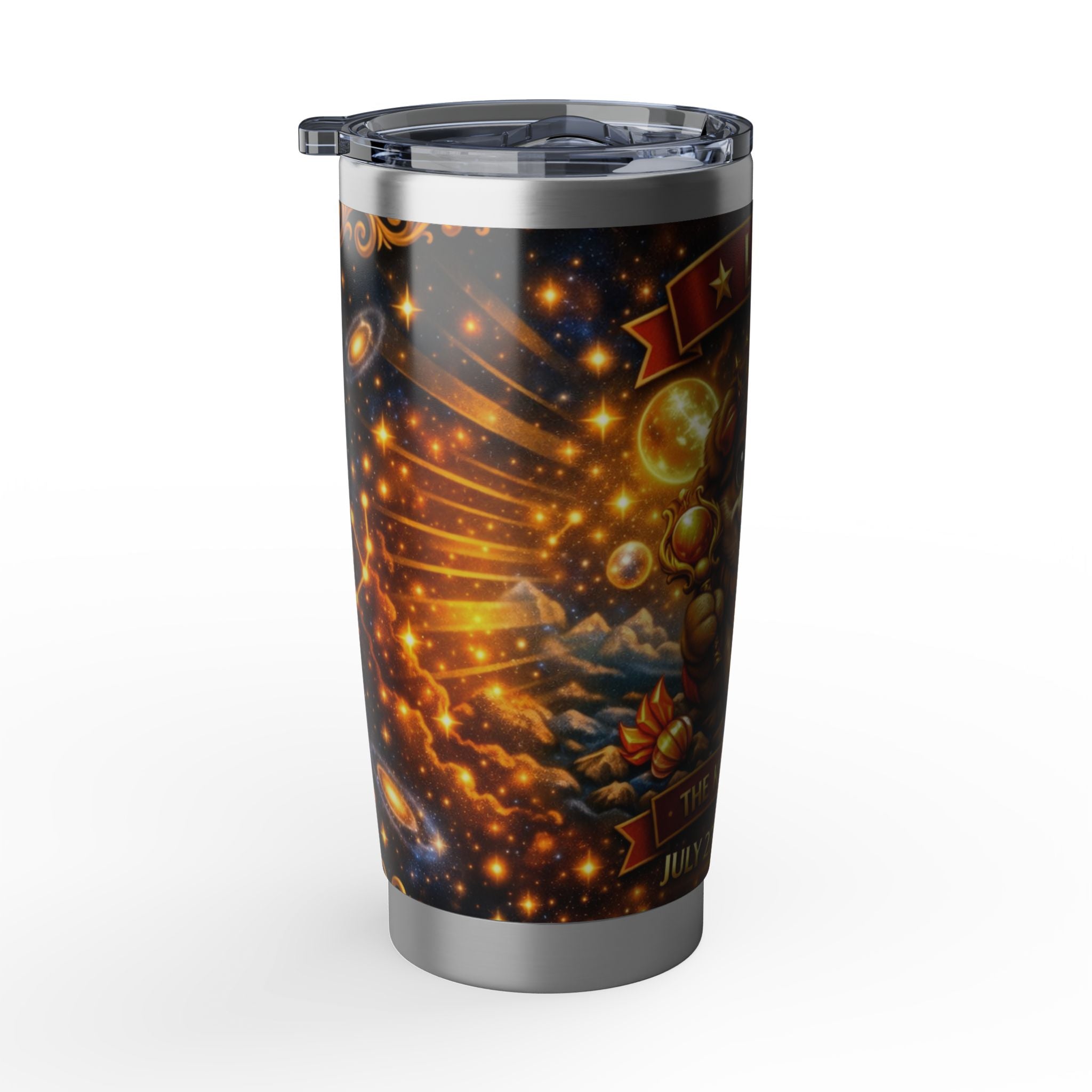 Leo Dog Zodiac Tumbler - The Kingly Pup