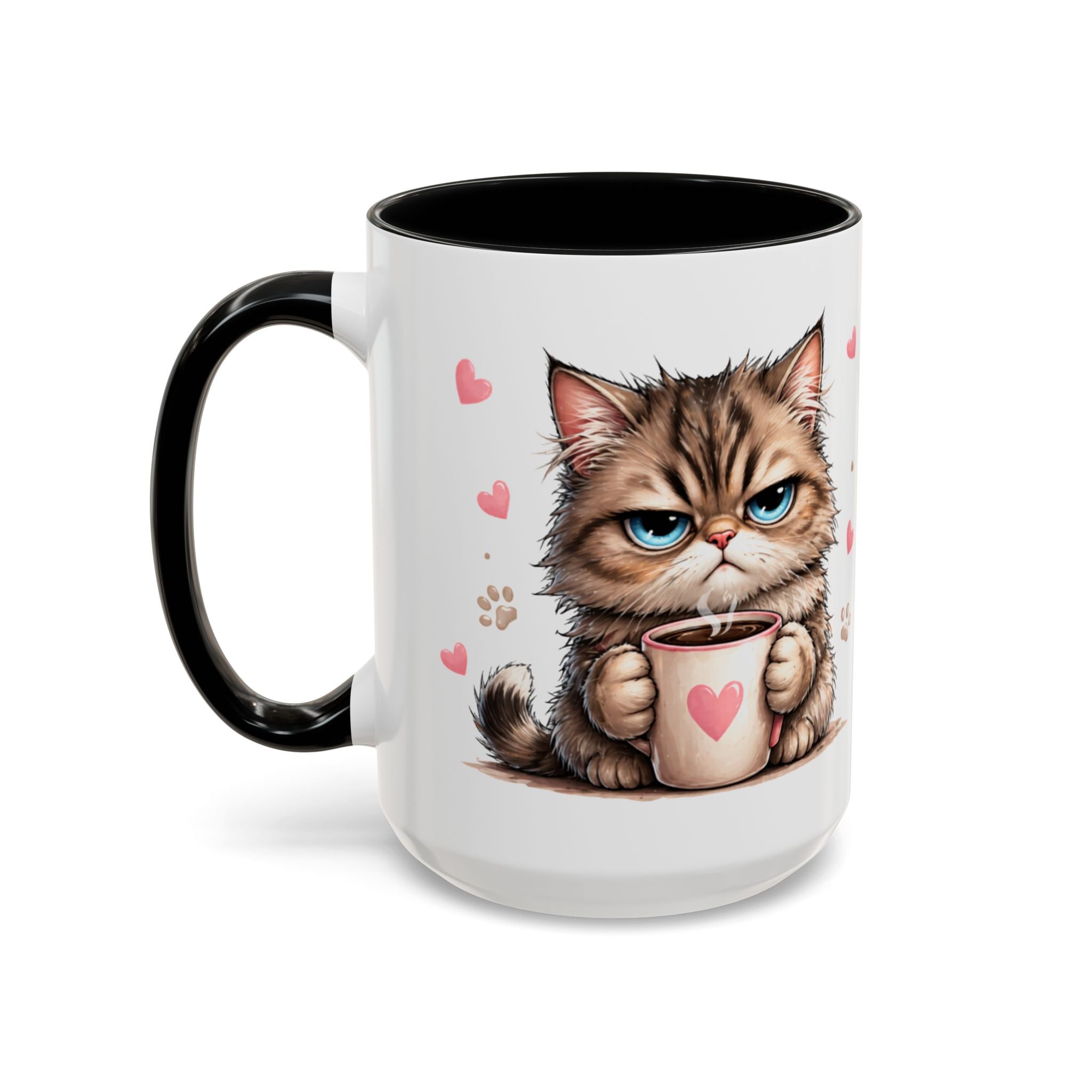 Caffeinated Whiskers Mug (11, 15oz)