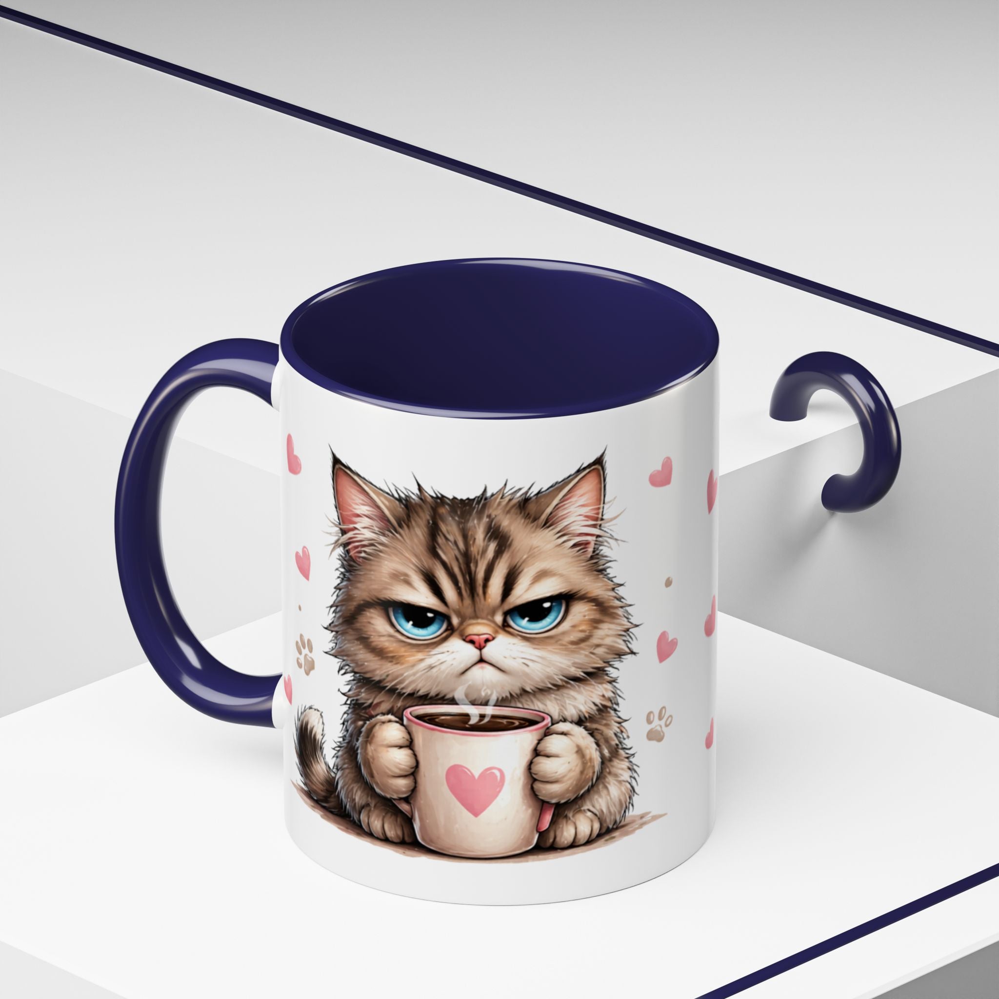 Caffeinated Whiskers Mug (11, 15oz)