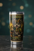 Capricorn Pup Zodiac Tumbler - The Ambitious Pup