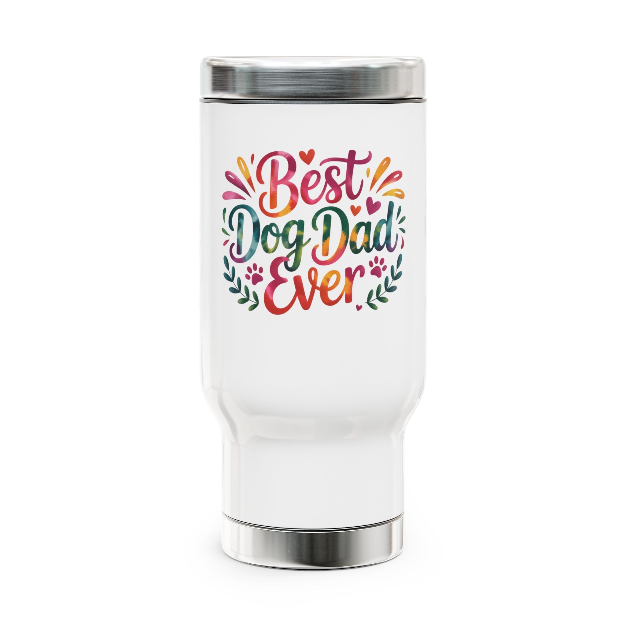 Best Dog Dad Ever Travel Mug | Stainless Steel 14oz