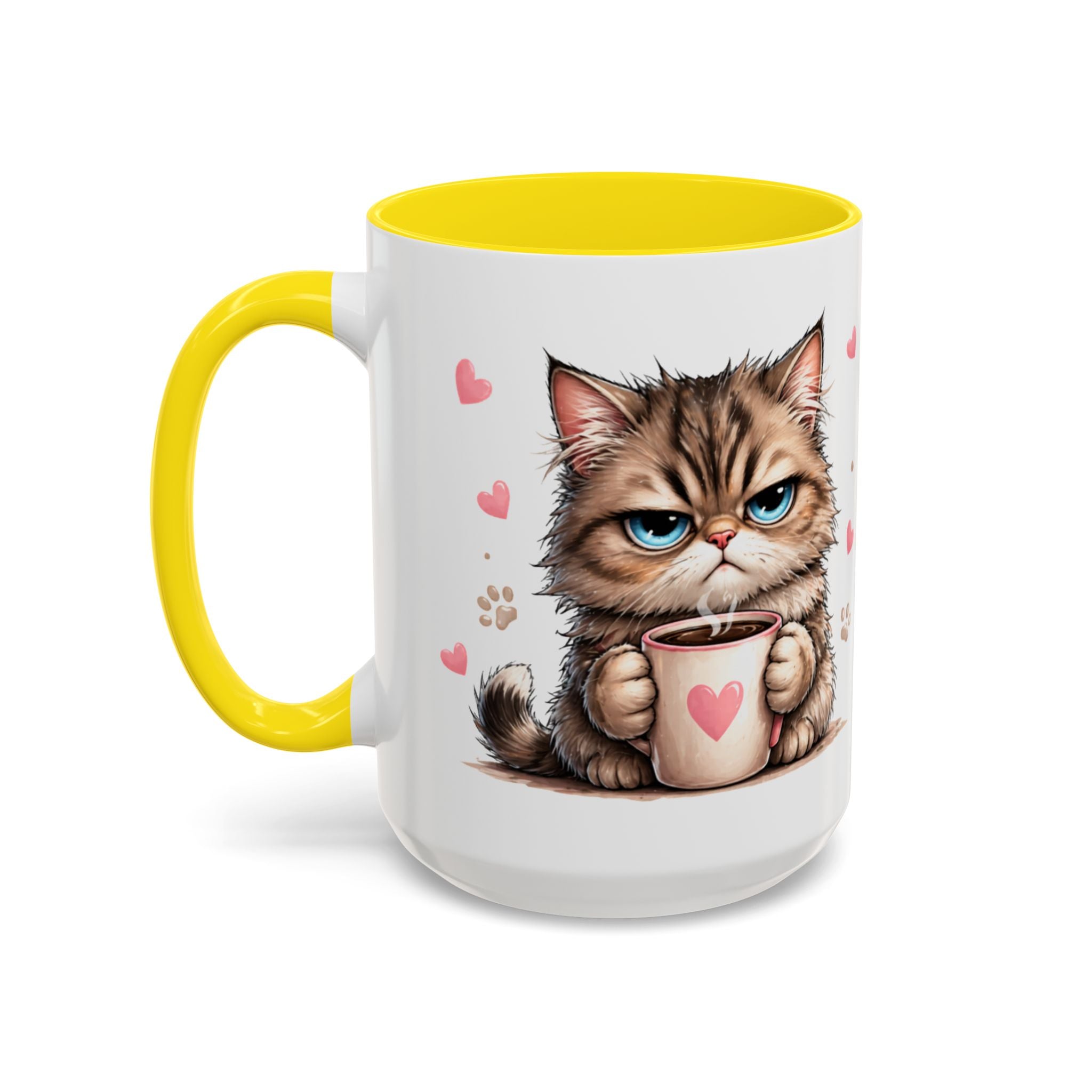 Caffeinated Whiskers Mug (11, 15oz)